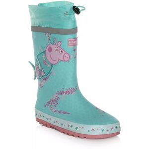 Regatta Childrens Unisex Childrens/kids Puddle Peppa Pig Wellington Boots (Aruba Blue) - Size Uk 13 Kids Regatta Childrens Unisex Childrens/kids Puddle Peppa Pig Wellington Boots (Aruba Blue) - Size Uk 13 Kids