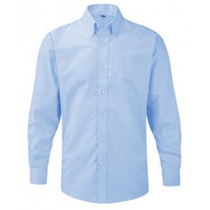Russell Athletic Collection Mens Long Sleeve Easy Care Oxford Shirt (Oxford Blue) - Size 16.5 Inch Russell Athletic Collection Mens Long Sleeve Easy Care Oxford Shirt (Oxford Blue) - Size 16.5 Inch