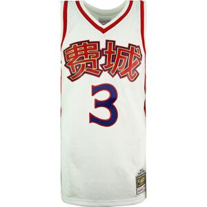 Mitchell & Ness Mens Michell & Chinese New Year Swingman Allen Iverson Jersey Vest - White - Size Small Mitchell & Ness Mens Michell & Chinese New Year Swingman Allen Iverson Jersey Vest - White - Size Small