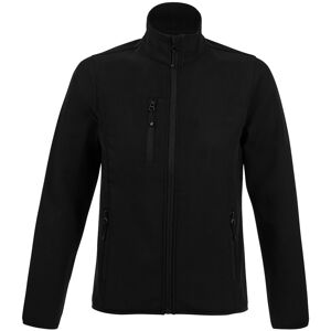 Sols Womens/ladies Radian Soft Shell Jacket (Black) - Size X-Large Sols Womens/ladies Radian Soft Shell Jacket (Black) - Size X-Large