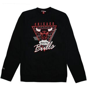 Mitchell & Ness Chicago Bulls Final Second Mens Sweater - Black Cotton - Size Medium Mitchell & Ness Chicago Bulls Final Second Mens Sweater - Black Cotton - Size Medium