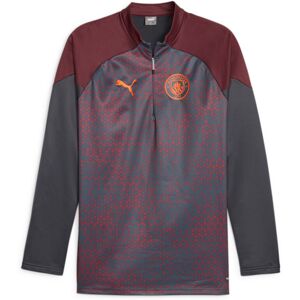 Puma Mens Manchester City Training Fleece Top - Grey - Size X-Large Puma Mens Manchester City Training Fleece Top - Grey - Size X-Large