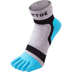 Toetoe - Mens & Ladies Breathable Sports Light Runner Low Cut Toe Socks - Blue - Size 3-5 (Uk Shoe) Toetoe - Mens & Ladies Breathable Sports Light Runner Low Cut Toe Socks - Blue - Size 3-5 (Uk Shoe)