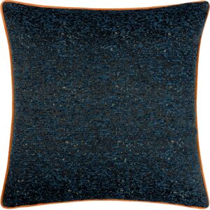 Paoletti Galaxy Chenille Piped Feather Filled Cushion - Navy - Size 50 Cm X 50 Cm Paoletti Galaxy Chenille Piped Feather Filled Cushion - Navy - Size 50 Cm X 50 Cm