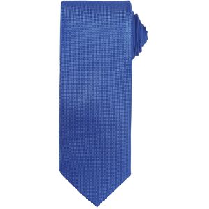 Premier Unisex Adult Micro Waffle Tie (Royal Blue) - One Size Premier Unisex Adult Micro Waffle Tie (Royal Blue) - One Size