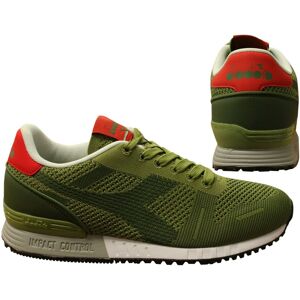 Diadora Titan Weave Mens Green Trainers - Size Uk 4.5 Diadora Titan Weave Mens Green Trainers - Size Uk 4.5