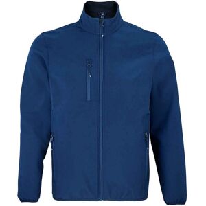 Sols Mens Falcon Recycled Soft Shell Jacket (Abyss Blue) - Size 4xl Sols Mens Falcon Recycled Soft Shell Jacket (Abyss Blue) - Size 4xl