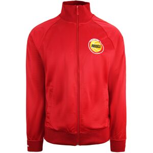 Mitchell & Ness Mens Houston Rockets Track Jacket Taped Top Red Men Trjkda18017 Hrosc - Size Large Mitchell & Ness Mens Houston Rockets Track Jacket Taped Top Red Men Trjkda18017 Hrosc - Size Large