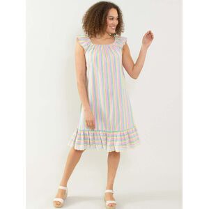 Kite Clothing Womens Haven Dress Rainbow - Multicolour Cotton - Size 12 Uk Kite Clothing Womens Haven Dress Rainbow - Multicolour Cotton - Size 12 Uk