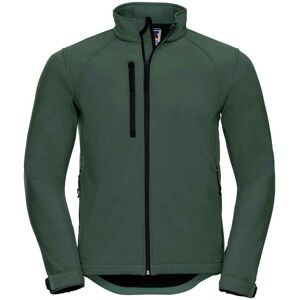 Russell Athletic Mens Plain Soft Shell Jacket (Bottle) - Green - Size 3xl Russell Athletic Mens Plain Soft Shell Jacket (Bottle) - Green - Size 3xl