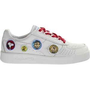 Diadora B.Elite Peanuts Mens White Trainers Leather (Archived) - Size Uk 6 Diadora B.Elite Peanuts Mens White Trainers Leather (Archived) - Size Uk 6