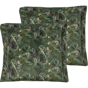 Evans Lichfield Manyara Cushions (Twin Pack) - Multicolour - Size 50 Cm X 50 Cm Evans Lichfield Manyara Cushions (Twin Pack) - Multicolour - Size 50 Cm X 50 Cm