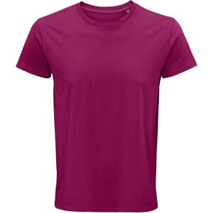 Sols Mens Crusader Organic T-Shirt (Fuchsia) - Size Large Sols Mens Crusader Organic T-Shirt (Fuchsia) - Size Large