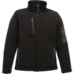 Regatta Standout Mens Arcola 3 Layer Softshell Jacket (Waterproof And Breathable) (Black / Seal Grey) - Size Small Regatta Standout Mens Arcola 3 Layer Softshell Jacket (Waterproof And Breathable) (Black / Seal Grey) - Size Small