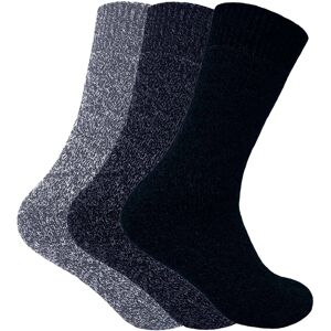 Sock Snob Grey Thermal Wool Mens 3 Pairs Socks - UK 6-11 - Winter Sock Snob Grey Thermal Wool Mens 3 Pairs Socks - UK 6-11 - Winter