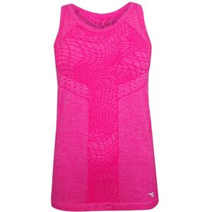 Diadora Seamless Womens Pink Vest Cotton - Size X-Small Diadora Seamless Womens Pink Vest Cotton - Size X-Small