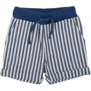 Kite Clothing Boys Ticking Turn-Up Shorts - Navy Cotton - Size 0-3m Kite Clothing Boys Ticking Turn-Up Shorts - Navy Cotton - Size 0-3m