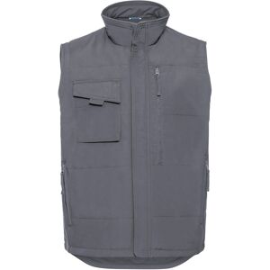 Russell Athletic Mens Heavy Duty Gilet (Convoy Grey) - Dark Grey - Size Small Russell Athletic Mens Heavy Duty Gilet (Convoy Grey) - Dark Grey - Size Small