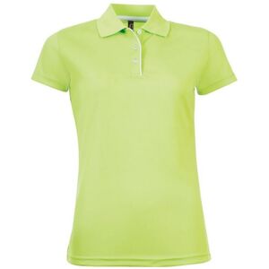 Sols Womens/ladies Performer Short Sleeve Pique Polo Shirt (Apple Green) - Size 2xl Sols Womens/ladies Performer Short Sleeve Pique Polo Shirt (Apple Green) - Size 2xl