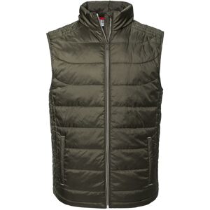 Russell Athletic Mens Nano Padded Body Warmer (Dark Olive) - Size Medium Russell Athletic Mens Nano Padded Body Warmer (Dark Olive) - Size Medium