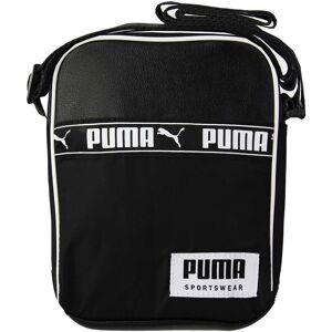 Puma Mens Sportwear Campus Unisex Black Shoulder Adjustable Bag - One Size Puma Mens Sportwear Campus Unisex Black Shoulder Adjustable Bag - One Size