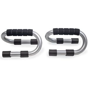 Regatta Unisex Push Up Bars (Black/silver) Steel - One Size Regatta Unisex Push Up Bars (Black/silver) Steel - One Size