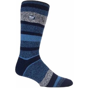 Heat Holders Lite - Mens 1.6 Tog Thermal Casual Socks 6-11 Uk - Blue & White Nylon - Size Uk 6-11 Heat Holders Lite - Mens 1.6 Tog Thermal Casual Socks 6-11 Uk - Blue & White Nylon - Size Uk 6-11