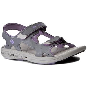 Columbia Childrens Unisex Techsun Vent Kids Grey Sandals Leather - Size Uk 3 Columbia Childrens Unisex Techsun Vent Kids Grey Sandals Leather - Size Uk 3