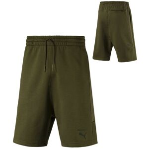 Puma Pace Trend Mens Bermuda Casual Lounge Fitness Shorts Olive 576071 84 A96a - Green Textile - Size Small Puma Pace Trend Mens Bermuda Casual Lounge Fitness Shorts Olive 576071 84 A96a - Green Textile - Size Small