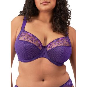 Elomi Womens Charley Side Support Plunge Bra - Salsa - Purple Polyamide - Size 38hh Elomi Womens Charley Side Support Plunge Bra - Salsa - Purple Polyamide - Size 38hh