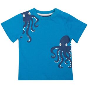Kite Clothing Boys Octopus T-Shirt - Blue Cotton - Size 0-3m Kite Clothing Boys Octopus T-Shirt - Blue Cotton - Size 0-3m