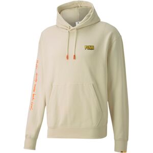 Puma X Randomevent Logo Cream Jumper - Mens Textile - Size X-Small Puma X Randomevent Logo Cream Jumper - Mens Textile - Size X-Small