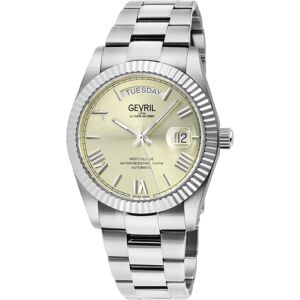 Gevril Mens West Village 48951b Swiss Automatic Sellita Sw200 Watch - Silver Stainless Steel - One Size Gevril Mens West Village 48951b Swiss Automatic Sellita Sw200 Watch - Silver Stainless Steel - One Size