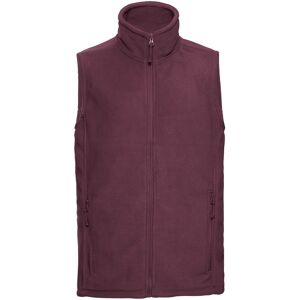 Russell Athletic Mens Outdoor Fleece Gilet (Burgundy) - Size X-Small Russell Athletic Mens Outdoor Fleece Gilet (Burgundy) - Size X-Small