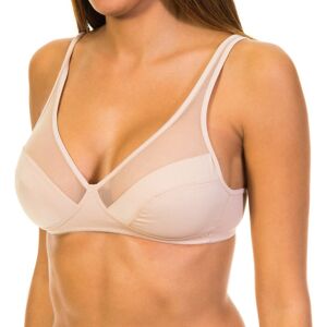 Dim Womens Non-Wired Bra With Elastic Sides 04974 Woman - Beige - Size 40b Dim Womens Non-Wired Bra With Elastic Sides 04974 Woman - Beige - Size 40b