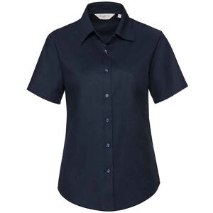 Russell Athletic Collection Womens/ladies Oxford Short-Sleeved Shirt (Bright Navy) - Navy/blue - Size 2xl Russell Athletic Collection Womens/ladies Oxford Short-Sleeved Shirt (Bright Navy) - Navy/blue - Size 2xl