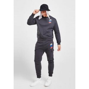 Nike Standard Issue Crew Tracksuit - Dark Smoke Grey - Tracksuit Nike Standard Issue Crew Tracksuit - Dark Smoke Grey - Tracksuit