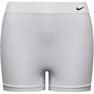 Nike Fit Dry Stretch Waist White Women's Tennis Compression Shorts - Shorts Nike Fit Dry Stretch Waist White Women's Tennis Compression Shorts - Shorts
