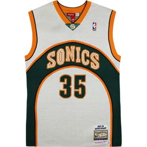 Mitchell & Ness Mens X Clot M&n Seattle Supersonics Knitted Kevin Durant Jersey - White Wool - Size Small Mitchell & Ness Mens X Clot M&n Seattle Supersonics Knitted Kevin Durant Jersey - White Wool - Size Small