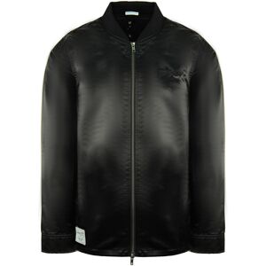 Mitchell & Ness Plain Mens Black Jacket - Size X-Small Mitchell & Ness Plain Mens Black Jacket - Size X-Small