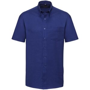 Russell Athletic Collection Mens Short Sleeve Easy Care Oxford Shirt (Bright Royal) - Multicolour - Size 18 Inch Russell Athletic Collection Mens Short Sleeve Easy Care Oxford Shirt (Bright Royal) - Multicolour - Size 18 Inch