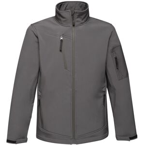 Regatta Standout Mens Arcola 3 Layer Waterproof And Breathable Softshell Jacket - Grey - Size 2xl Regatta Standout Mens Arcola 3 Layer Waterproof And Breathable Softshell Jacket - Grey - Size 2xl