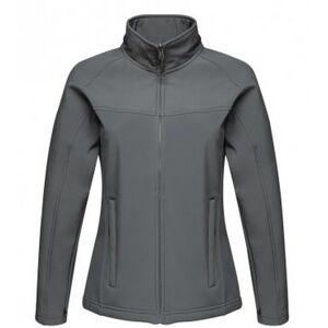 Regatta Womens/ladies Uproar Soft Shell Jacket (Seal Grey) - Size 12 Uk Regatta Womens/ladies Uproar Soft Shell Jacket (Seal Grey) - Size 12 Uk