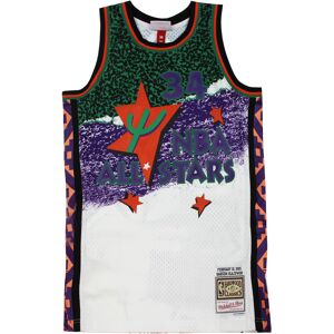 Mitchell & Ness Mens Hakeen Olajuwon 34 1995-96 West Nba All Star Swingman Jersey - White - Size X-Large Mitchell & Ness Mens Hakeen Olajuwon 34 1995-96 West Nba All Star Swingman Jersey - White - Size X-Large