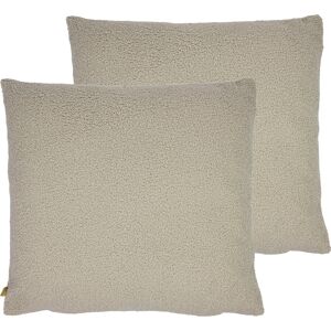 Furn. Malham Cushions (Twin Pack) - Taupe - Size 50 Cm X 50 Cm Furn. Malham Cushions (Twin Pack) - Taupe - Size 50 Cm X 50 Cm