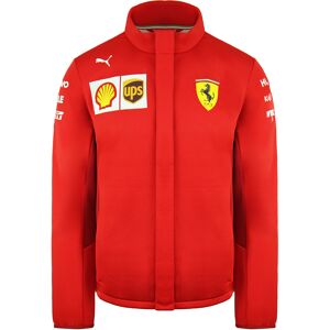 Puma Scuderia Ferrari Long Sleeve Zip Up Red Mens Softshell Jacket 763021 02 - Size 2xl Puma Scuderia Ferrari Long Sleeve Zip Up Red Mens Softshell Jacket 763021 02 - Size 2xl