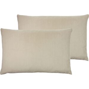 Furn. Contra Cushions (Twin Pack) - Natural - Size 40cm (W) X 60cm (L) Furn. Contra Cushions (Twin Pack) - Natural - Size 40cm (W) X 60cm (L)
