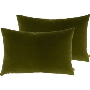 Furn. Contra Cushions (Twin Pack) - Green - Size 40cm (W) X 60cm (L) Furn. Contra Cushions (Twin Pack) - Green - Size 40cm (W) X 60cm (L)