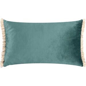 Wylder Nature Tilly Velvet Reversible Cushion Cover - Blue - Size 30 Cm X 50 Cm Wylder Nature Tilly Velvet Reversible Cushion Cover - Blue - Size 30 Cm X 50 Cm