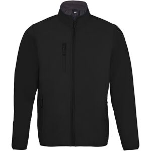 Sols Mens Radian Soft Shell Jacket (Black) - Size 3xl Sols Mens Radian Soft Shell Jacket (Black) - Size 3xl